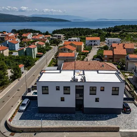 Апартаменты Charming Island Krk With Private Pool